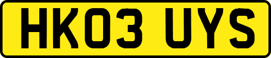 HK03UYS