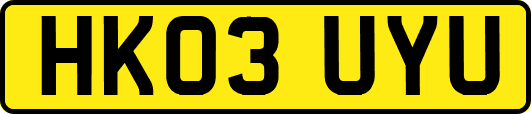 HK03UYU
