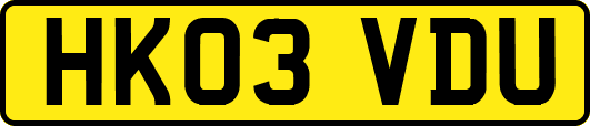 HK03VDU