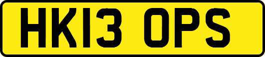 HK13OPS