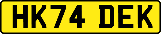 HK74DEK