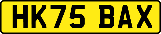 HK75BAX