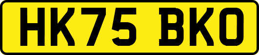 HK75BKO