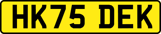 HK75DEK