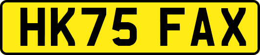 HK75FAX