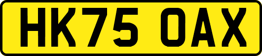 HK75OAX