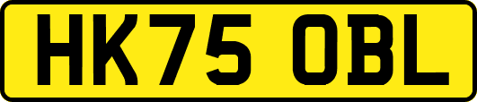 HK75OBL
