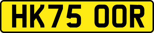 HK75OOR