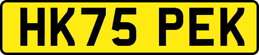HK75PEK