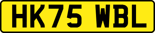 HK75WBL