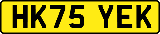 HK75YEK