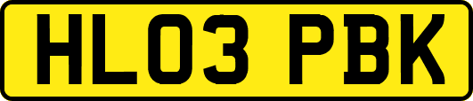 HL03PBK