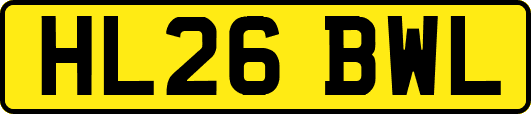 HL26BWL