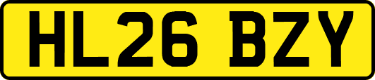HL26BZY