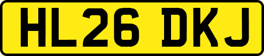 HL26DKJ