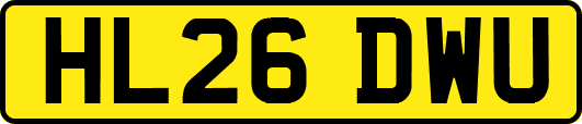 HL26DWU