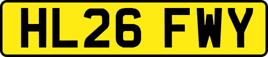 HL26FWY