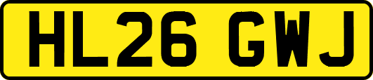 HL26GWJ