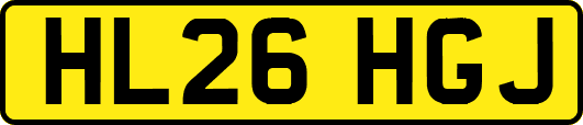 HL26HGJ