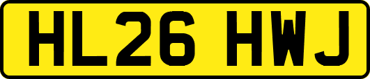 HL26HWJ