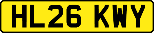 HL26KWY