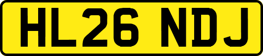 HL26NDJ