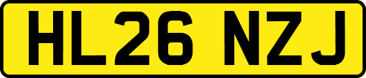 HL26NZJ