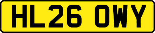 HL26OWY