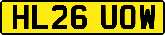 HL26UOW