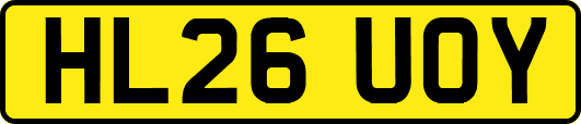 HL26UOY