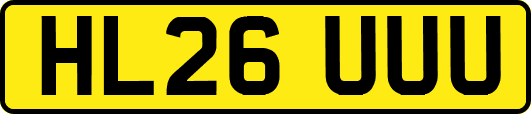 HL26UUU
