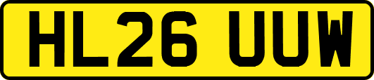 HL26UUW
