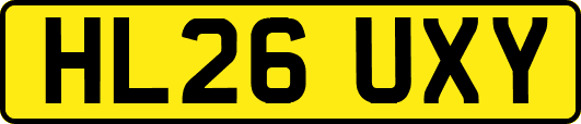 HL26UXY
