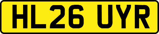 HL26UYR