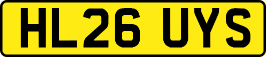 HL26UYS