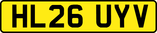 HL26UYV