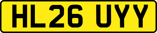 HL26UYY