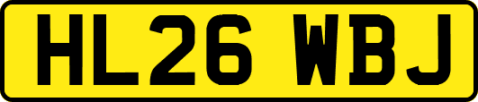 HL26WBJ