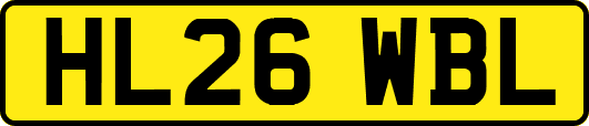 HL26WBL