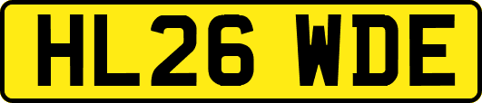 HL26WDE