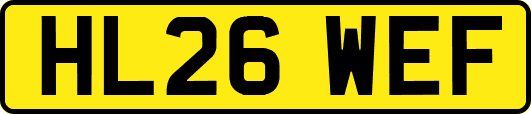HL26WEF