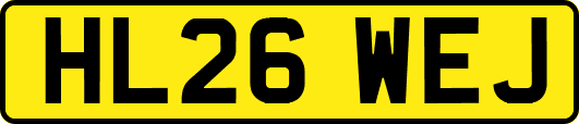 HL26WEJ