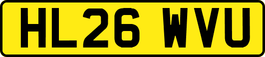 HL26WVU
