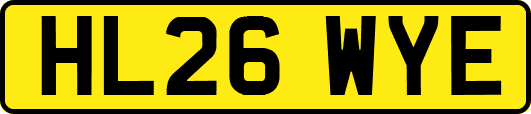 HL26WYE