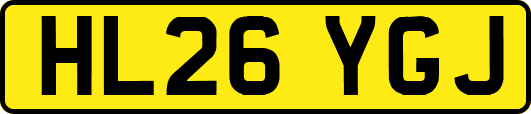HL26YGJ