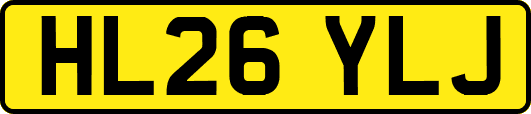 HL26YLJ