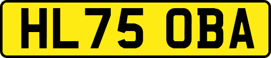 HL75OBA