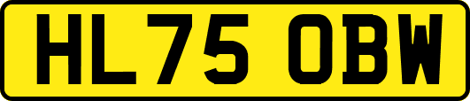 HL75OBW