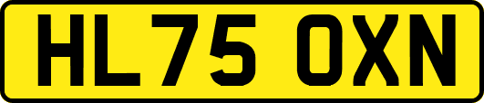 HL75OXN