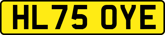 HL75OYE
